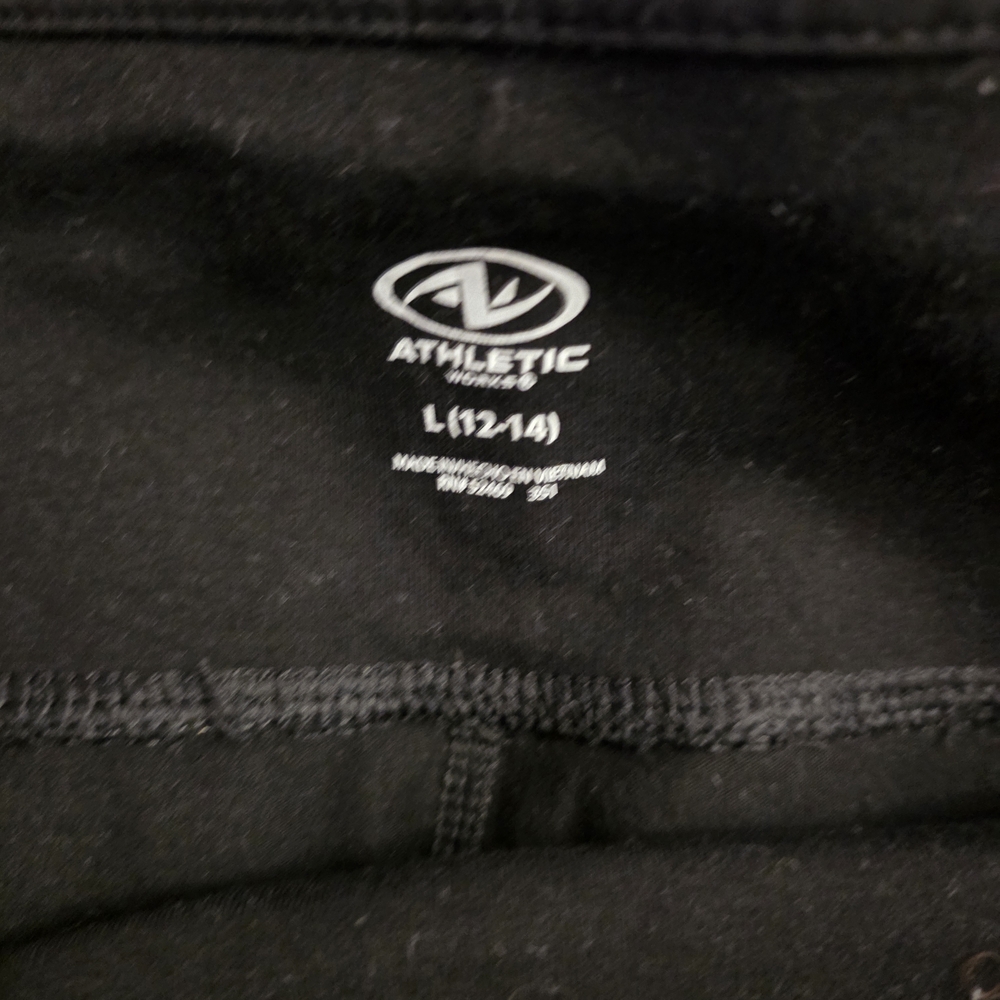 Athletic Works Black Active Leggings - Picture 3 of 3